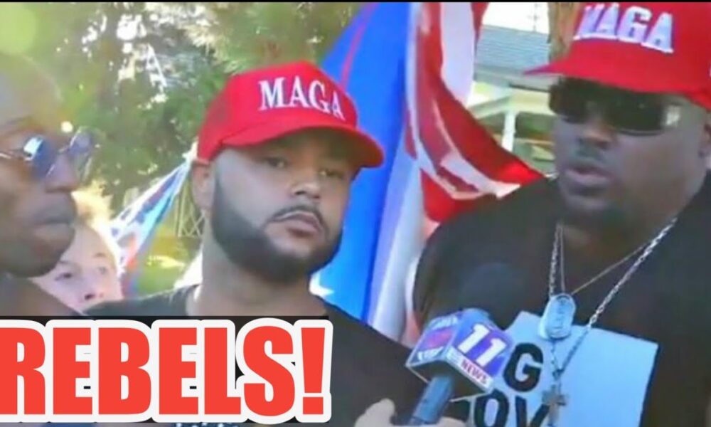 Black Trump Supporters: ‘We’re the Rebels! You Wanna be Cool, Come Join Our Cause’