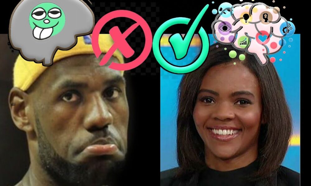 Candace Owens calls out  Lebron James a “PEA-BRAIN” for false anti police statements