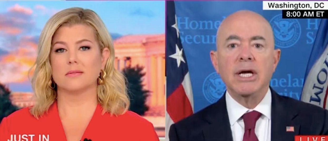 ‘So Clearly A Crisis’: Brianna Keilar Confronts Mayorkas Over Refusal To Say The Southern Border Is in Crisis