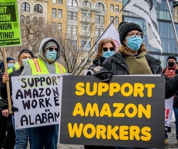 Amazon Warehouse in Alabama Ordered to Redo Vote to Unionize