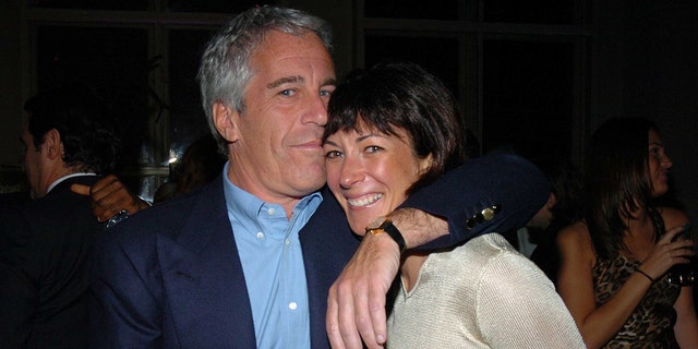 Jeffrey Epstein and Ghislaine Maxwell attend an event in New York City on March 15, 2005.