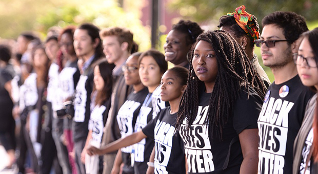 the lessons are based on thirteen  black lives matter guiding principles   which include the call for  black villages 