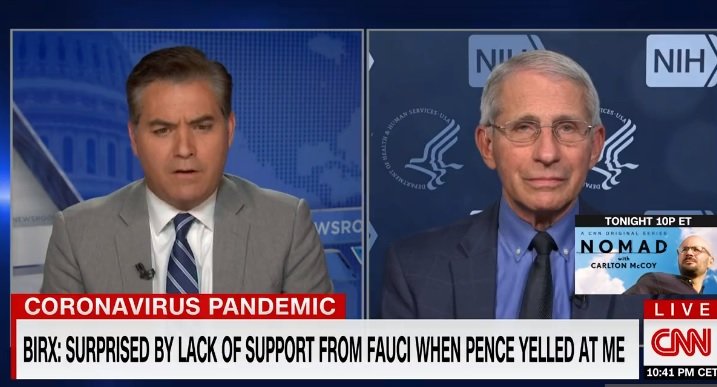 Dr. Fauci Laughs with CNN’s Jim Acosta – Says He’d Probably Resign Rather than Work in Another Trump Administration (VIDEO)