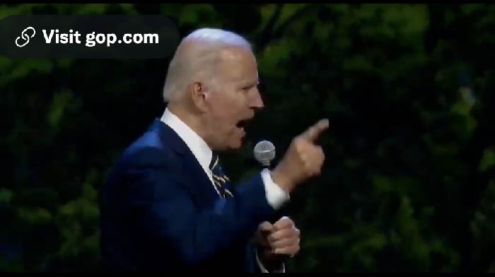 [VIDEO] Biden Sounds Like an “Unhinged Old Hitler,” Screaming About “Food Shortages” in Disturbing Speech