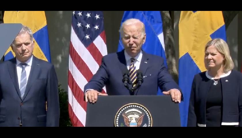 [VIDEO] Watch These Two World Leaders’ Faces As Biden Struggles to Speak
