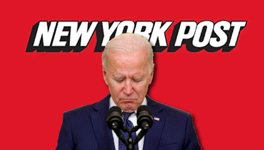 The New York Post’s New “Joe Biden” Cover is One Of The Most BRUTAL We’ve Ever Seen