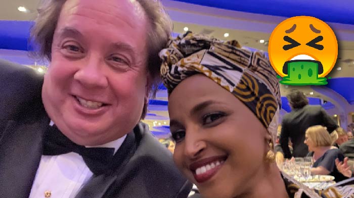 Bet George Conway Instantly Regretted Posting This Selfie Of Him And Ilhan Omar Nuzzled Together LOL