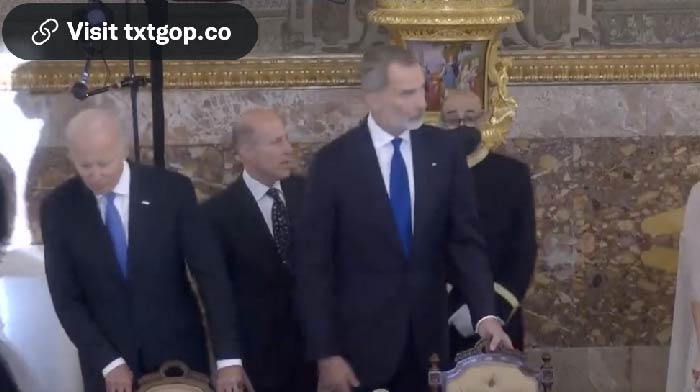 [VIDEO] Joe Biden Looks Like a Lost Child Who’s Searching For His Seat at The Table