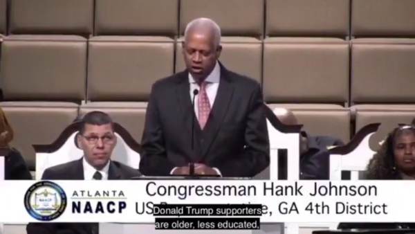 Democrat and House Idiot Hank Johnson Now Wants to Add Four More Justices to the Supreme Court