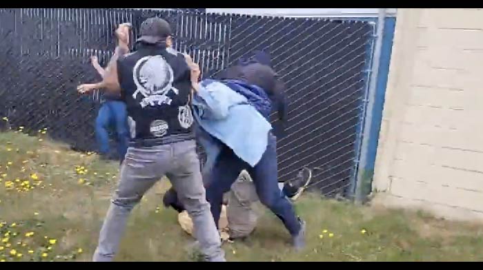 [VIDEO] Antifa Picked a Fight With a Real Life Biker Gang and Instantly Regretted It LOL