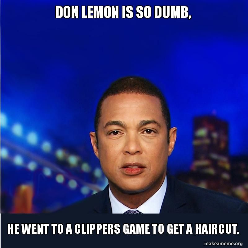 Don Lemon Memes | Memes, Funny memes, Funny jokes