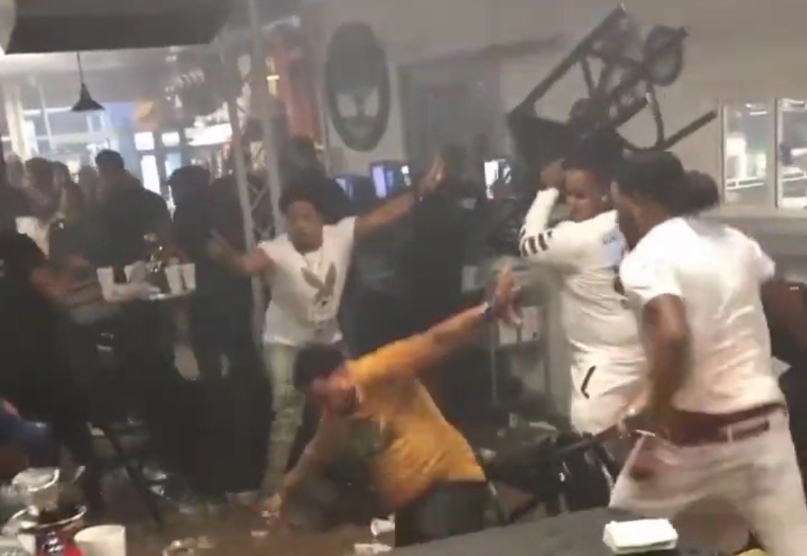 One Arrested After Wild Brawl Breaks Out at Providence, Rhode Island Dance Club – Chairs and Glass Bottles Go Flying! (VIDEO)