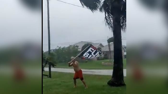 [VIDEO] Okay, Now THIS is How You “Weather” a Hurricane