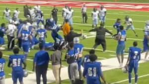 Texas high school football fight video 2