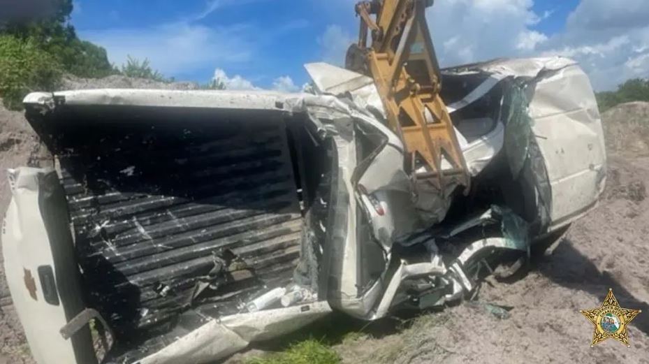 Florida Man Accused Of Assaulting Woman, Crushing Her Truck With An Excavator For Not Having Money For Drugs