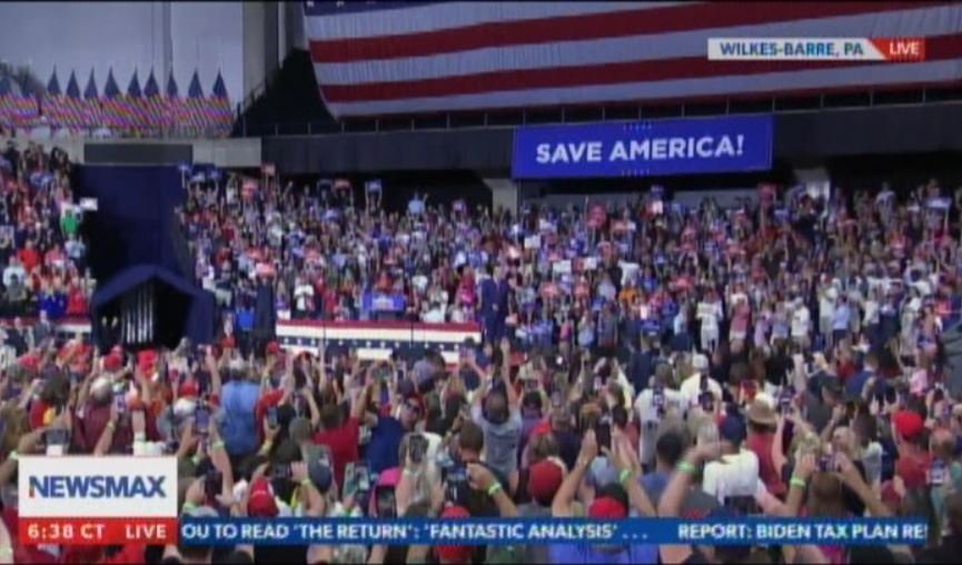 TRUMP WON! … WATCH THE UNBELIEVABLE WELCOME for President Trump in Wilkes-Barre, PA!! — VIDEO
