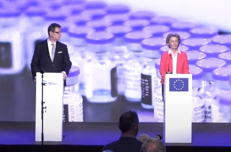 REVEALED: Pfizer CEO Met with EU President Ursula von der Leyen Before Multi-Billion-Euro Deal Struck on Vaccines – And Now He Won’t Testify Before EU Committee