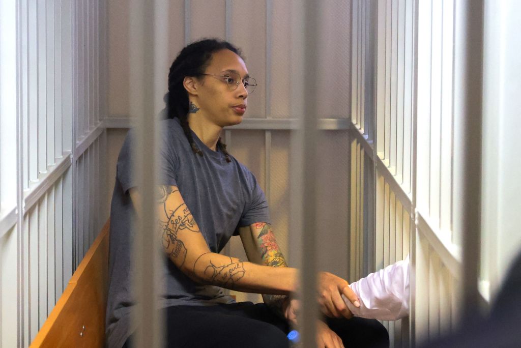 Brittney Griner moved to penal colony.