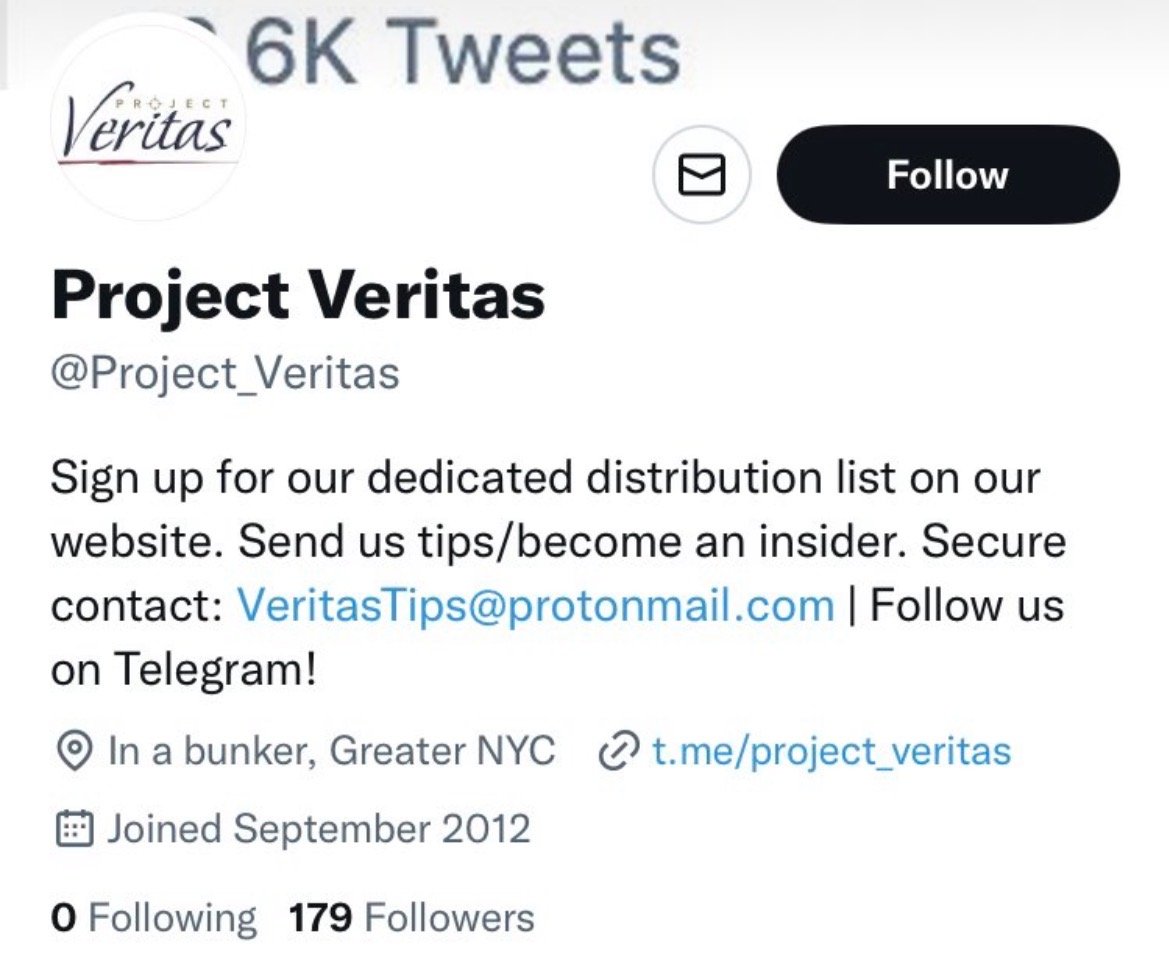 Elon Musk Reinstates Project Veritas’ Twitter Account