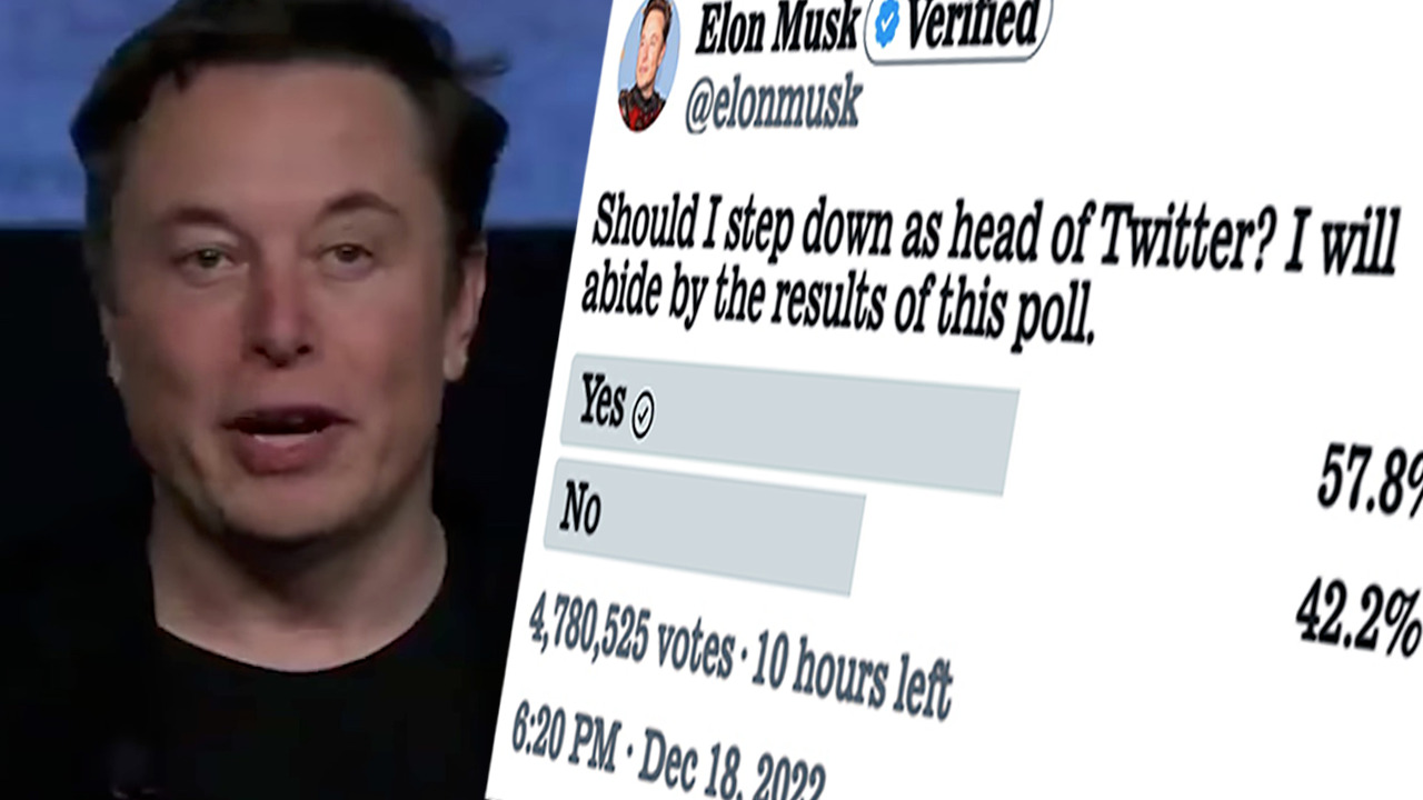 Musk Creates Poll: Should I Step Down As Head Of Twitter?