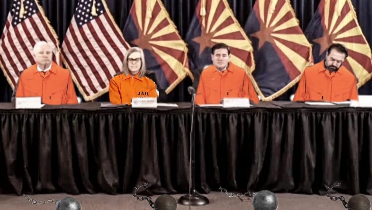 “Those Who Ride The Tiger To Seek Power Often End Up Inside” – Did Nunchucks Arizona Attorney General Mark Brnovich Warn Katie Hobbs During Rigged Election Certification?