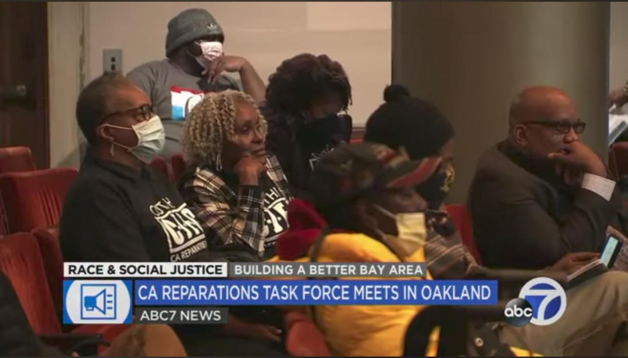 Reparations Task Force Claims Each Black Californian Should Received Upwards of $250K