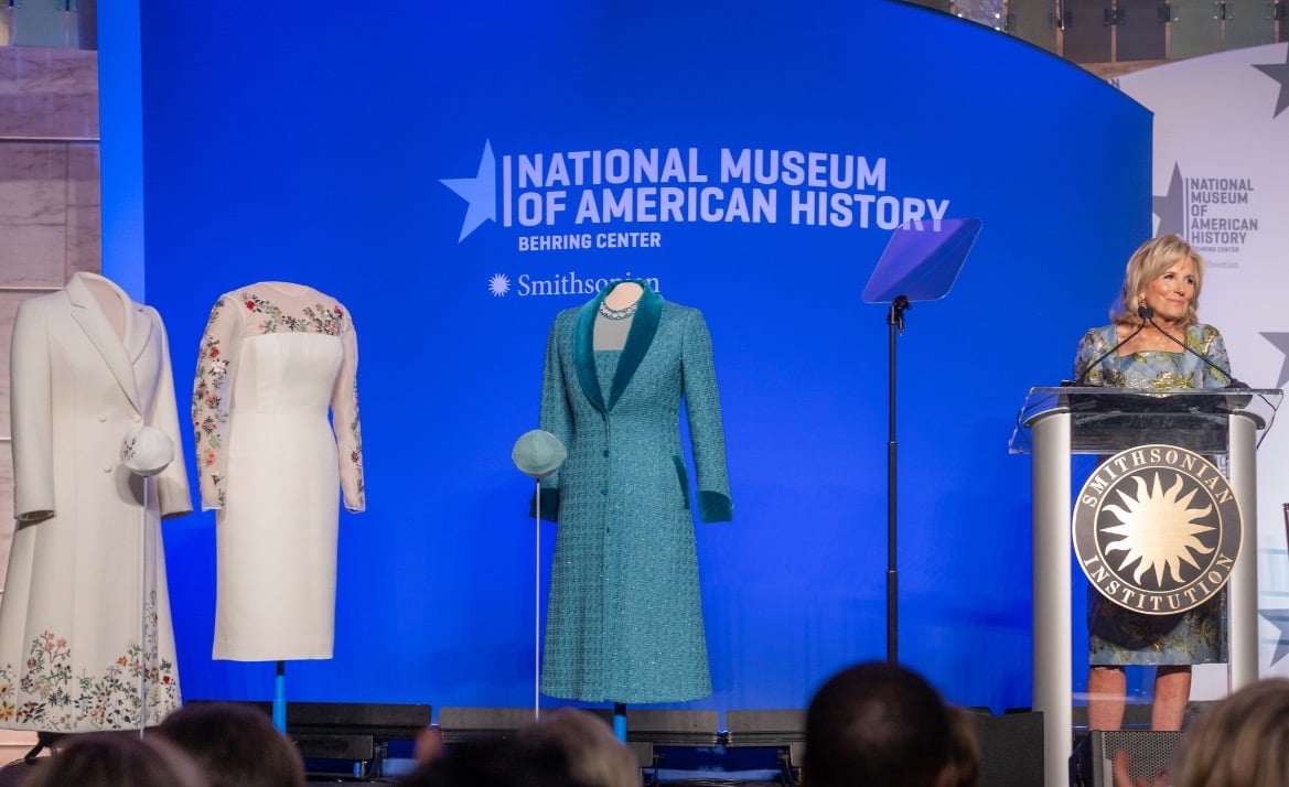 Yuck. Jill Biden Donates Her Inauguration Day Outfits…and Her Face Masks to Smithsonian’s First Lady Exhibit (VIDEO)