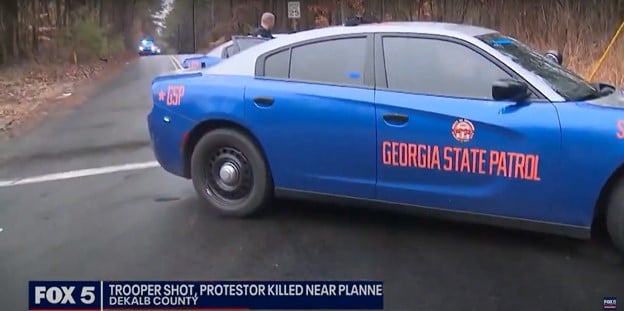 Antifa Militant Killed After Allegedly Shooting And Wounding State Policeman Just Outside The Police Training Facility Near Atlanta (VIDEO)
