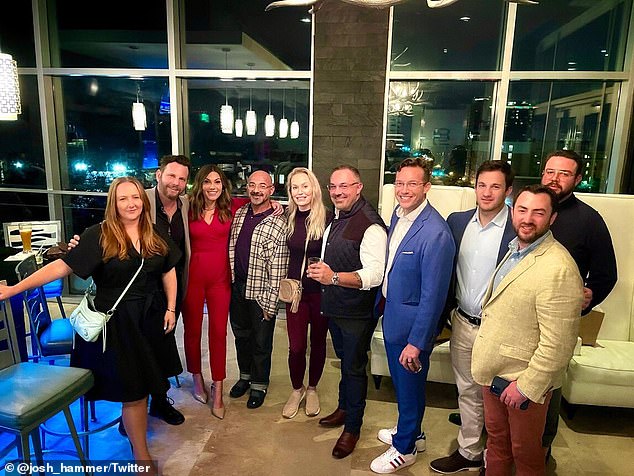On January 6, DeSantis invited a group to his office, to dinner at the governor's mansion and then to drinks at Level 8 Lounge, located near the Florida statehouse