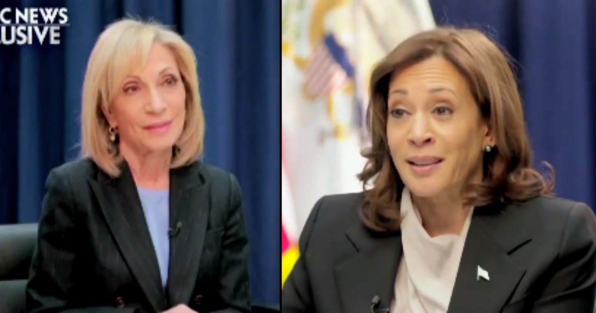 Andrea Mitchell’s Face Says It All After Kamala Harris Wraps Up Interview with Word Salad