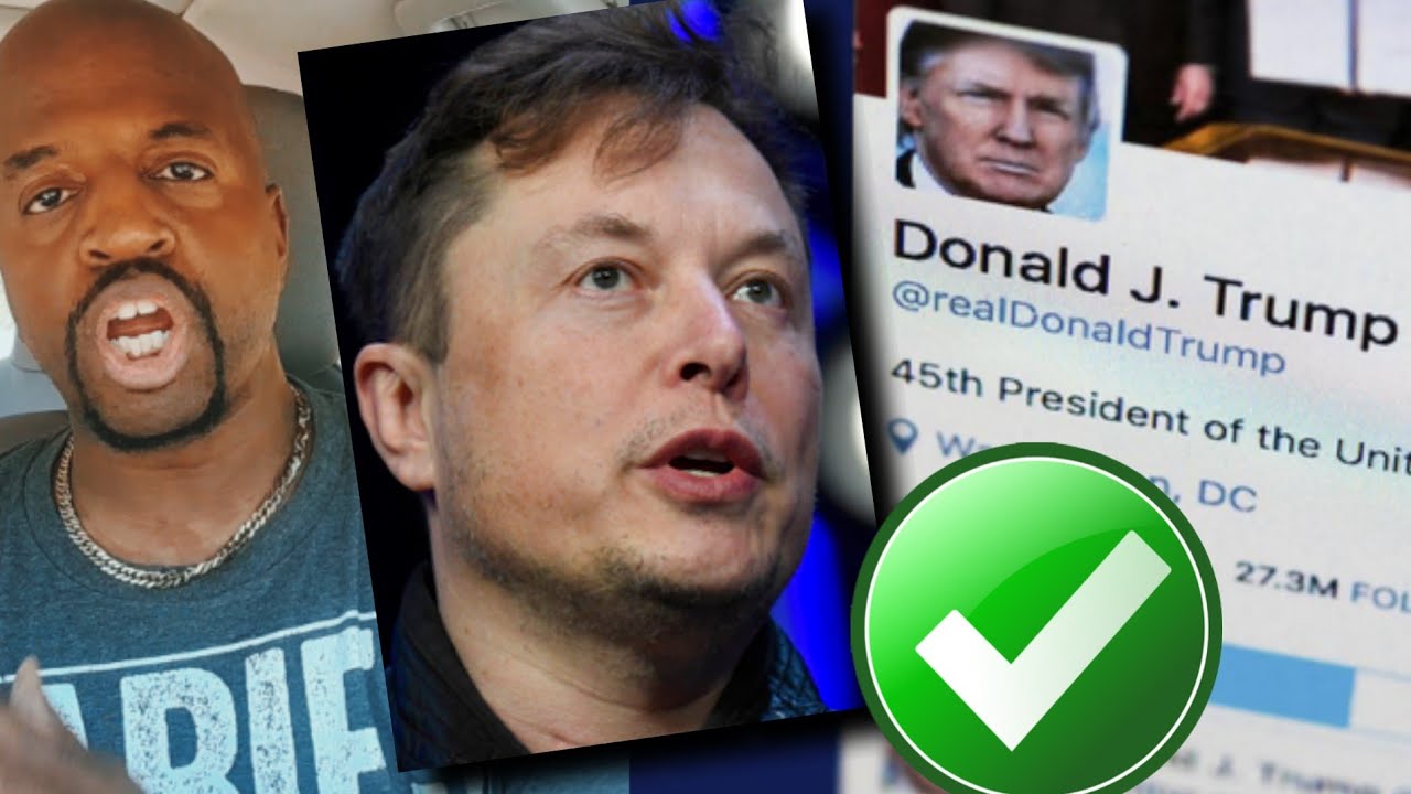 Elon Musk Vows to Bring Back Trumps Twitter Account. Called the ban IMMORAL and STUPID!