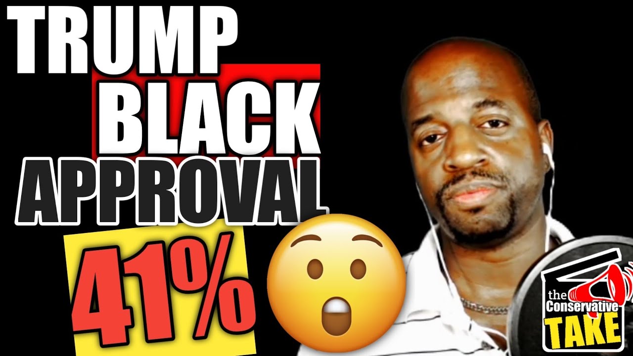 Trump Black Approval is 41% !!!