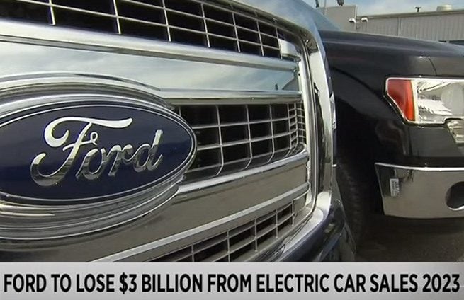SHOCKER: Ford Motors Losing Billions on Electric Vehicles