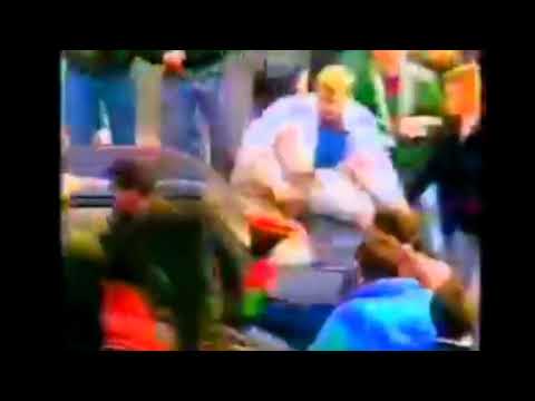 Flagitious – Linfield v Glentoran Fans Clash After The Game- Irish Football Hooligans United Kingdom