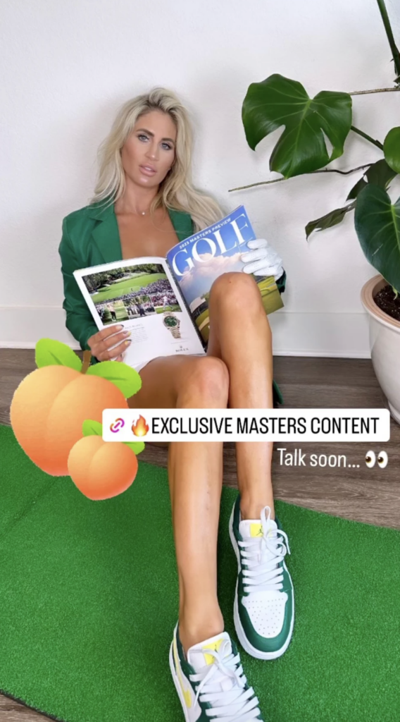 Golf Influencer Karin Hart Teases OnlyFans Content