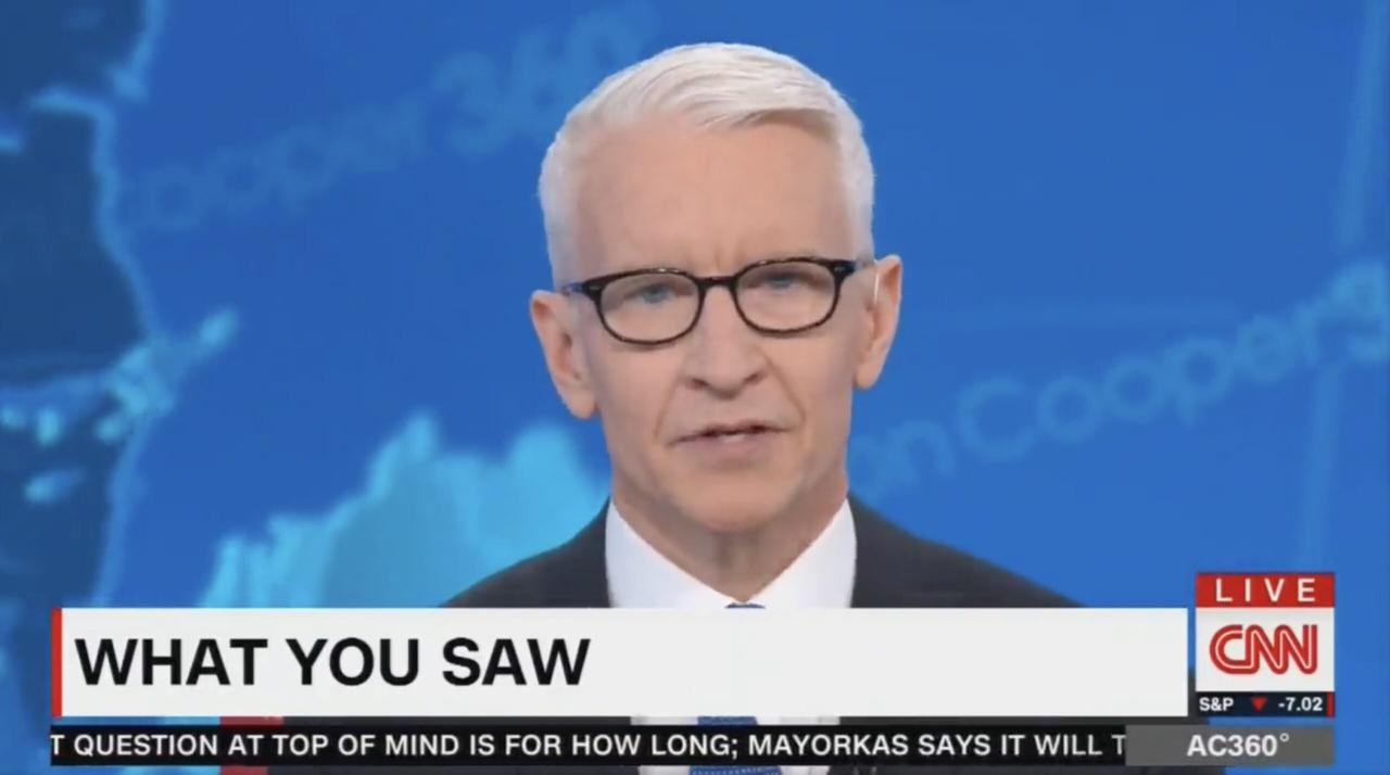Anderson Cooper Whimpers Over CNN Hosting Trump Town Hall – Tells His Viewers He Understands if They Never Watch CNN Again (VIDEO)