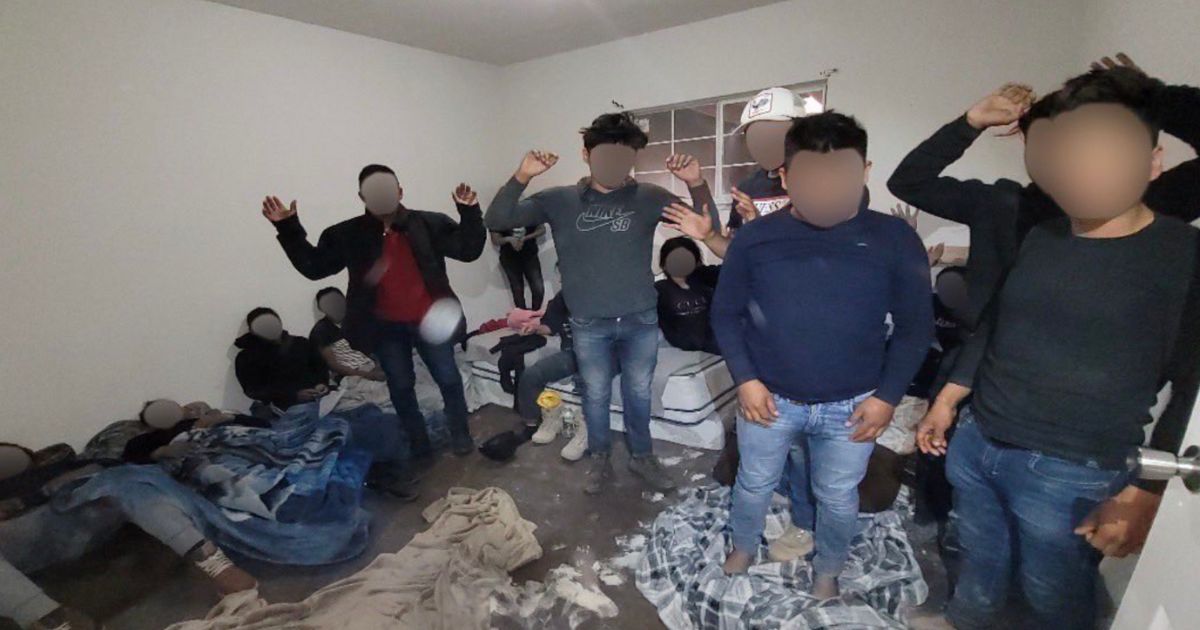 Authorities in El Paso, Texas, discovered a human stash house where 54 illegal immigrants were found living in "deplorable" conditions.