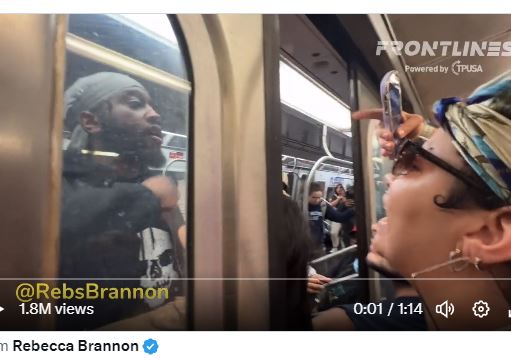 White Liberals in New York Prevent Black Man from Exiting Subway Train to Go to Work