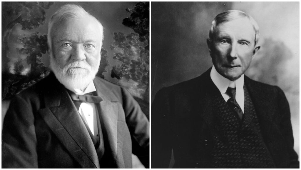 Carnegie and Rockefeller