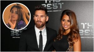 Messi's wife Antonela Roccuzzo steals the show as Inter Miami CF wins the Leagues Cup. (Credit: Getty Images)