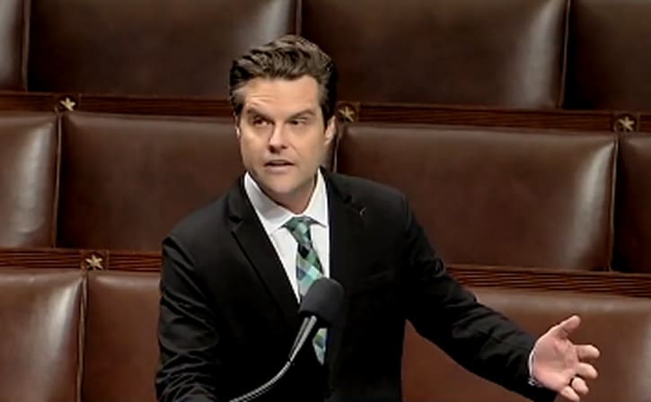 MIC DROP: Matt Gaetz Blasts Government Spending and Senator Bob Menendez in One Classic Line (VIDEO)