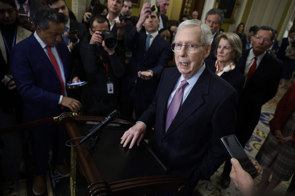 McConnell To Step Down As Senate Republican Leader