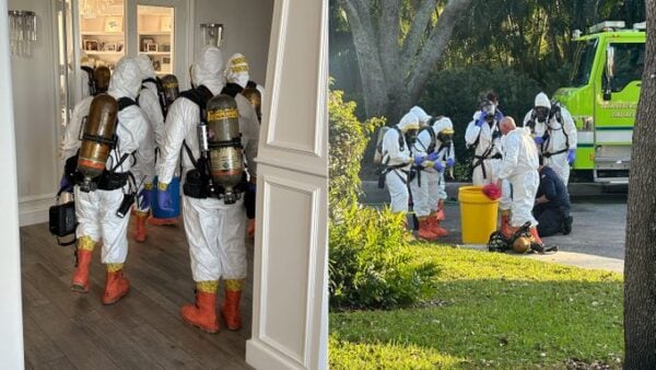 JUST IN: Hazmat Team Arrives to Don Jr.’s Florida Home After He Receives Letter Containing White Power and Death Threat