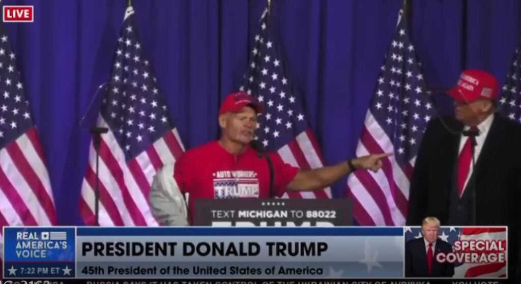 “85 Million of Us Are Going to Vote! – They Can’t Cheat Enough to Beat Him!” – Crowd EXPLODES as Michigan Autoworker Promises 85 Million Voters for Trump in 2024! (VIDEO)