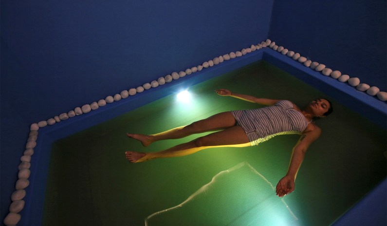 Come On in, the Sensory-Deprivation Tank Is Fine