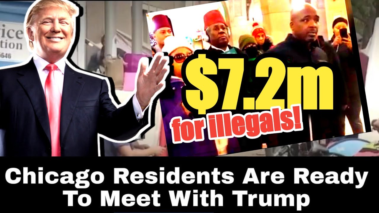 Black Chicago voters want to meet TRUMP!